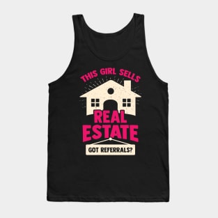 This Girl Sells Real Estate Tank Top